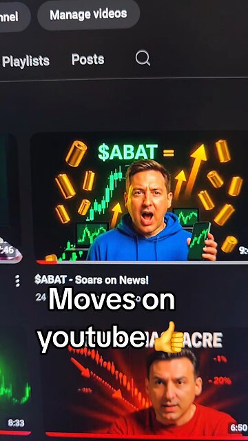 Moves on youtube 👍