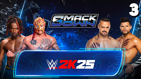 WWE 2K25 Smackdown October 3rd 2025 - Match 3: High Flyers!