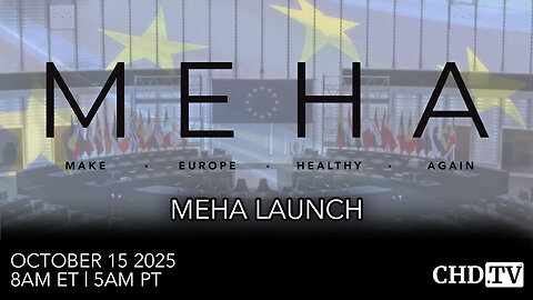 Make Europe Healthy Again (MEHA) Launch Event