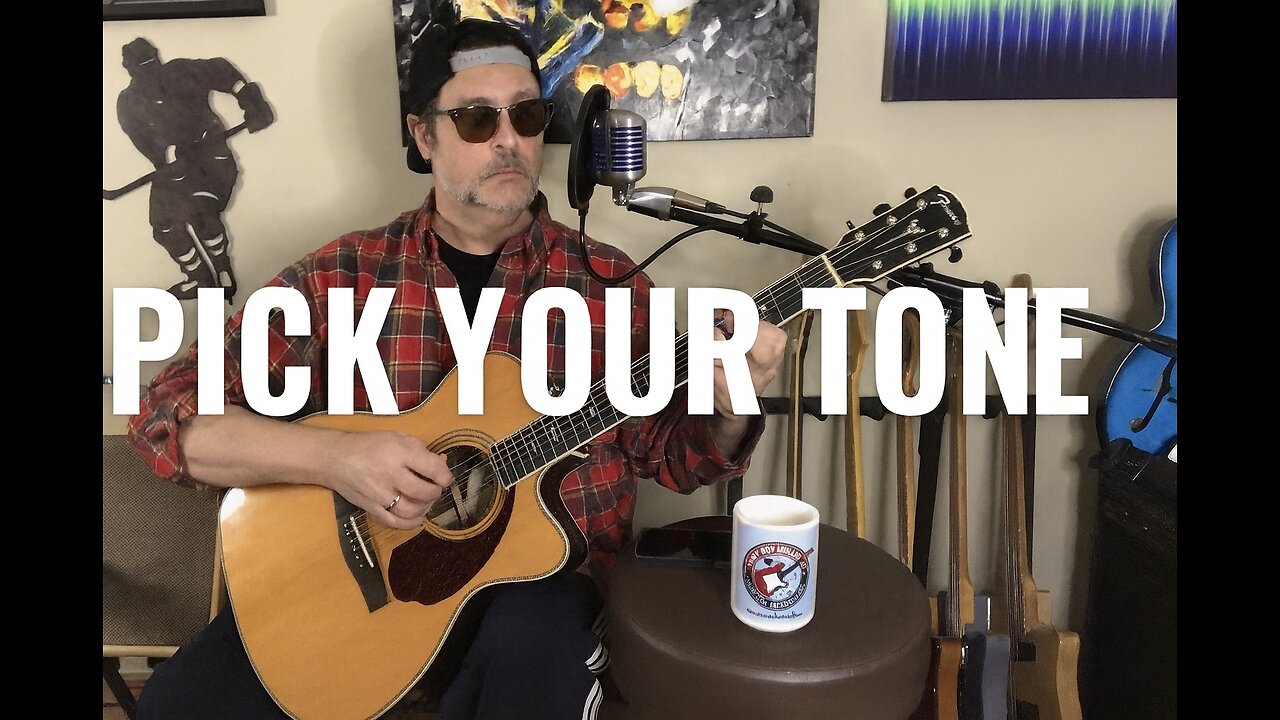 Using your Guitar Pick to shape your tone