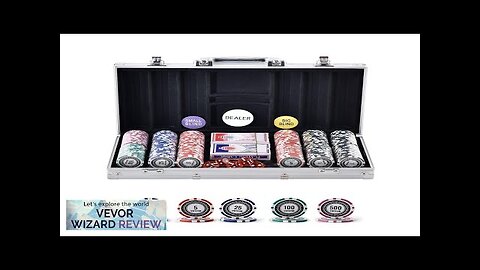 VEVOR Poker Chip Set 300-Piece Poker Set Complete Poker Playing Game Set Review