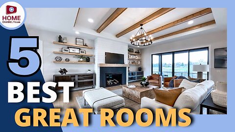 Interior Design & Decor: See the 5 Best Great Rooms We Toured This Year!