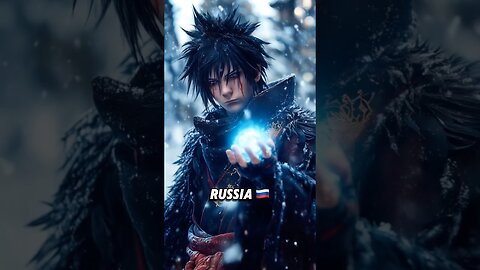 Countries as Sasuke!💀