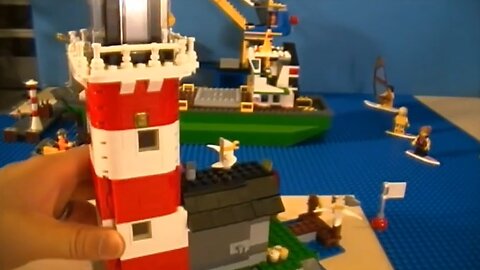 Lego 5770 ‧ Lighthouse Island - Creator Brickformula Review
