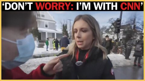CNN Caught Cozy: Aggressive Protester Backs Off INSTANTLY When Reporter Says 'CNN' – Bias Exposed!