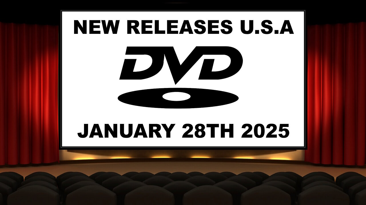 NEW DVD Releases [JANUARY 28TH 2025 | U.S.A]