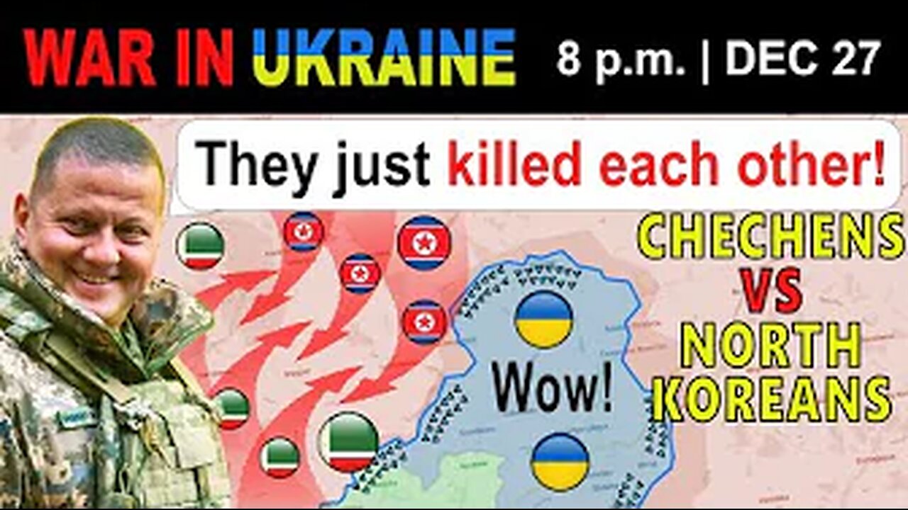 27 Dec: Putin is FURIOUS. Confused North Koreans KILL THE WRONG ENEMY. | War in Ukraine Explained