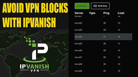Avoid VPN Blocks with IPVanish - 56,000+ IP Addresses - 3,200+ Servers