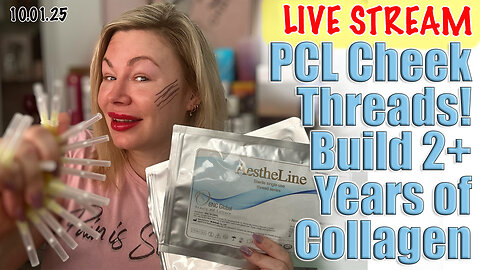 Live PCL Screw Threads to Build 2+ Years of Collagen! AceCosm.com and code Jessica10 Saves