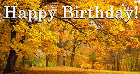 Happy Birthday 3D - Happy Birthday - Happy Birthday To You - Happy Birthday Song Video Card