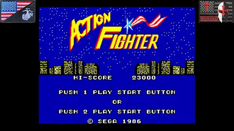 アクション・ファイター (Sega Master System - Attract Mode) [JP Version of "Action Fighter"]