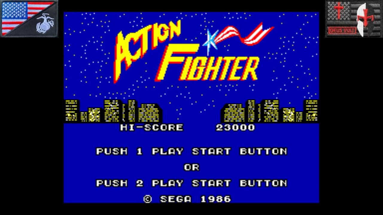アクション・ファイター (Sega Master System - Attract Mode) [JP Version of "Action Fighter"]