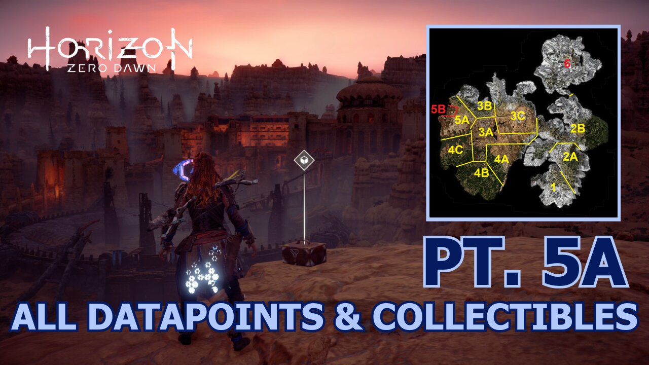 Horizon Zero Dawn ALL Datapoints & Collectibles BY LOCATION | Pt 5A - Shadow Carja Lands