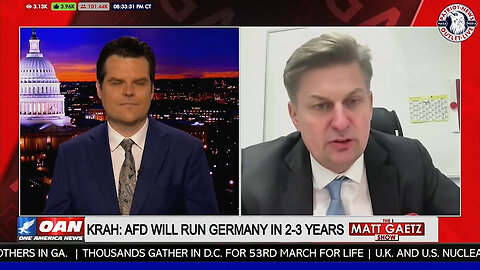 Gaetz Segment on Davos & The Failure of Conservativism & Islamization of Europe- w_AfD Guy KRAH 1/23