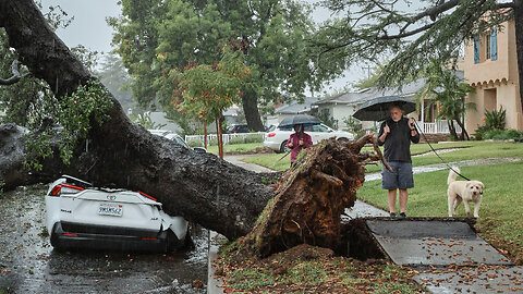 Torrential Rain Arrives In Southern California - CME With The X4 Solar Flare On Friday Has Arrived!
