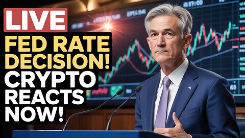 Fed Press Conference LIVE: Rates, QT & Bitcoin Price Reaction 🚨 #Macro