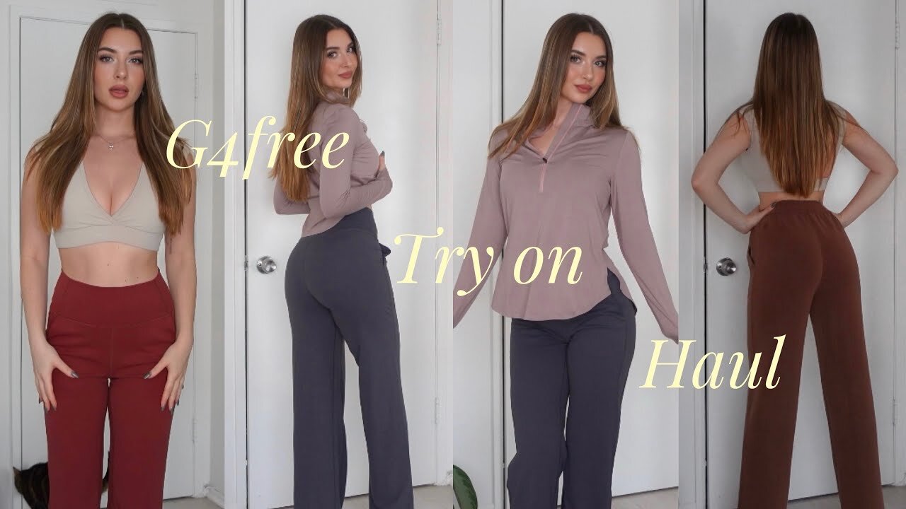 4free leggings try on