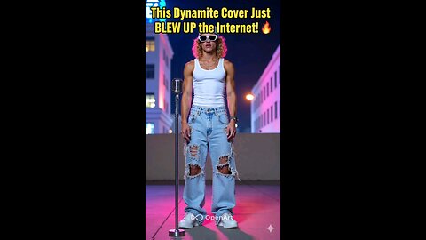 💜 AI #BTS? This #Dynamite Cover Just BLEW UP the Internet! 💥 #shorts