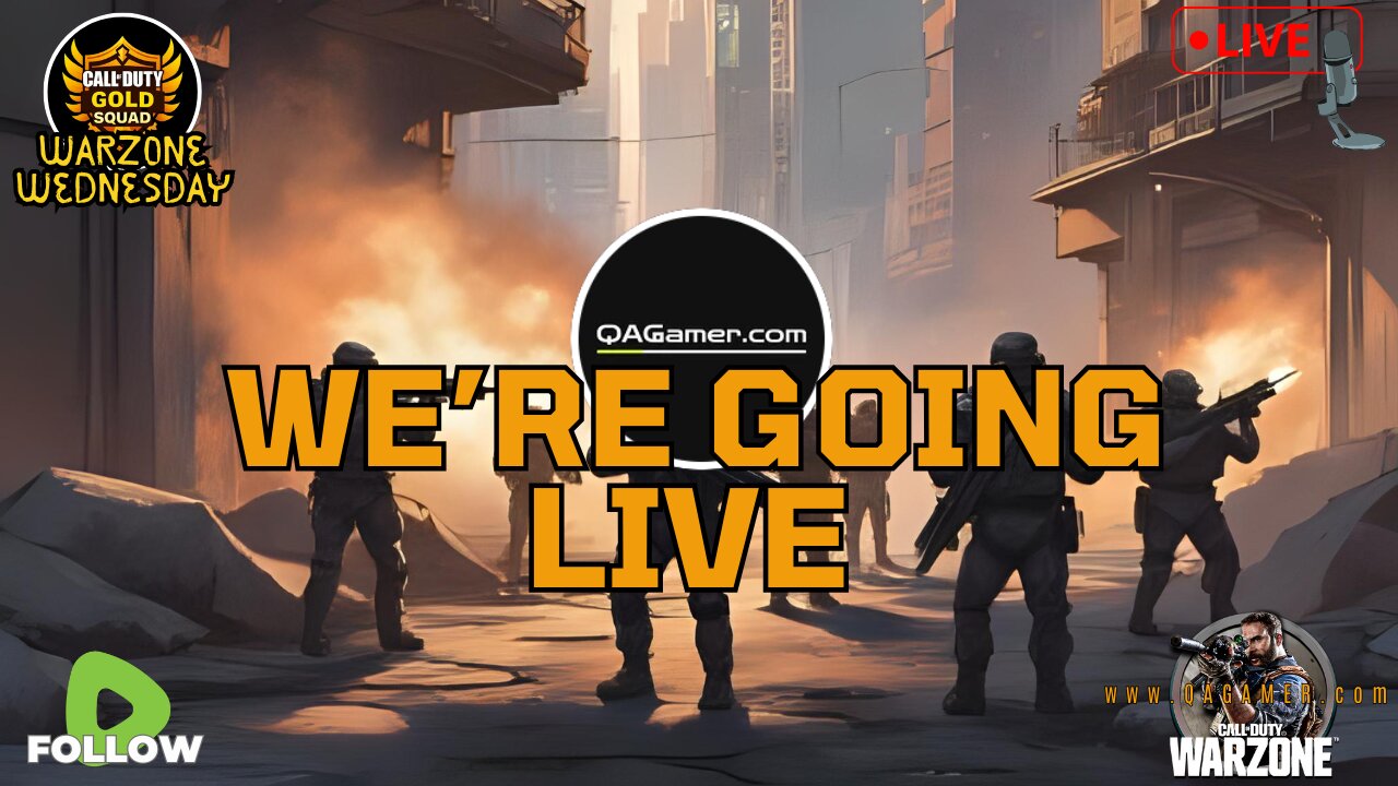 🎮QAGamer Live | Warzone Wednesday