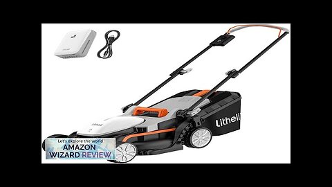 Litheli Cordless Lawn Mower 13 Inch U20 Handy+ 20V Electric Lawn Mowers Review