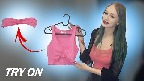 Try on: transforming the Top into a Bra!