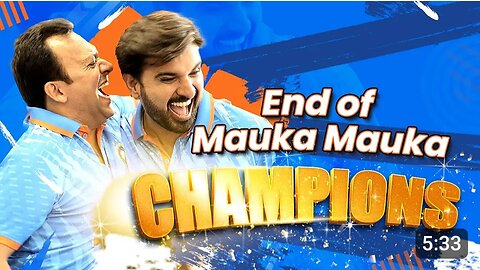 Champions of India ll Mauka Mauka ll Fun ll