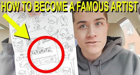 HOW TO BECOME A FAMOUS ARTIST