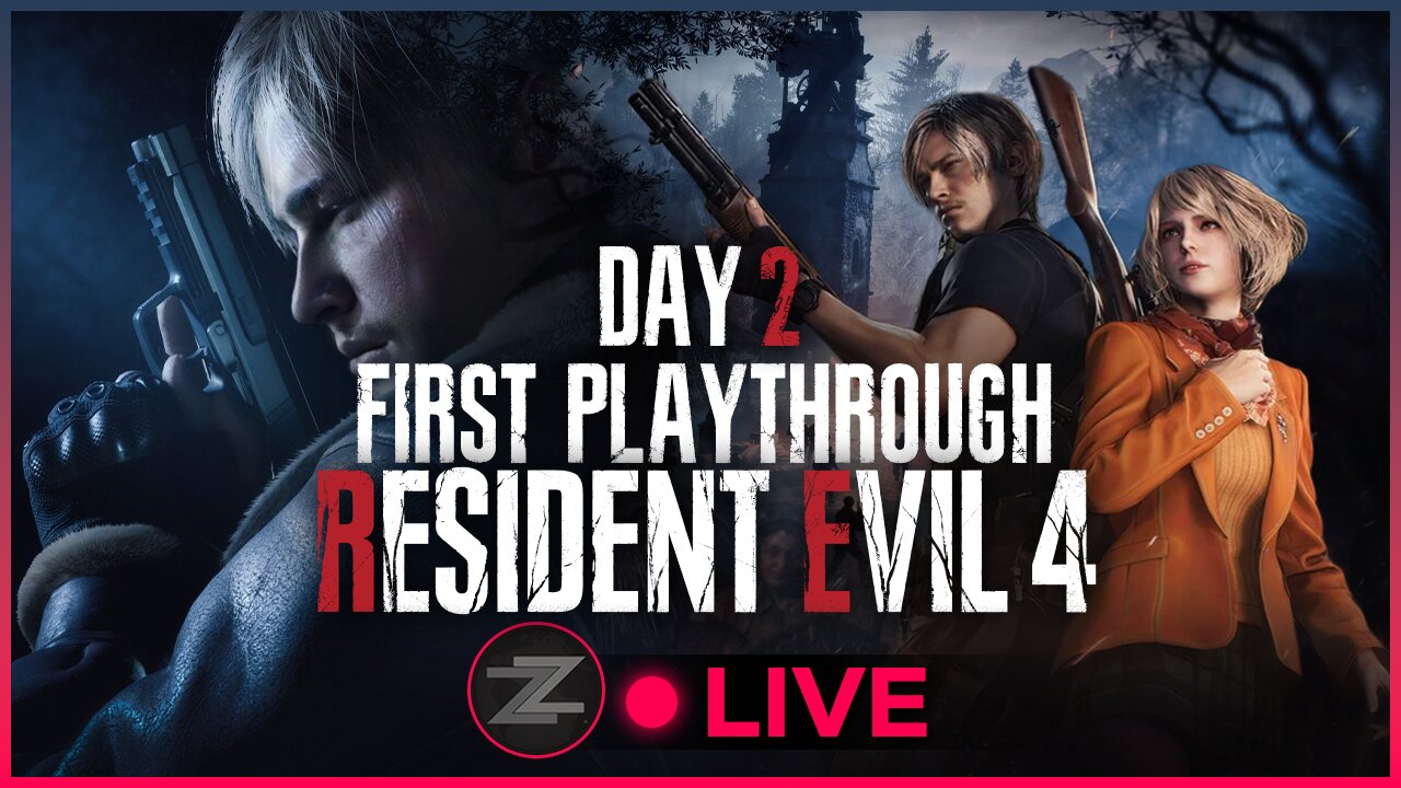 🔴LIVE IN 1440p! - Resident Evil 4 First Playthrough - Day 2 - Come Hang Out!
