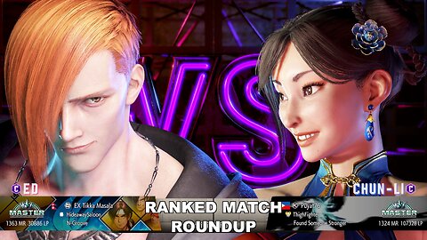 Kuya Kalbo SF6 Ranked Roundup. Chun Li Master Rank [Hori Fight Stick]