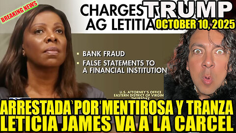 ARRESTADA POR MENTIROSA Y TRANZA! LETICIA JAMES VA A LA CARCEL