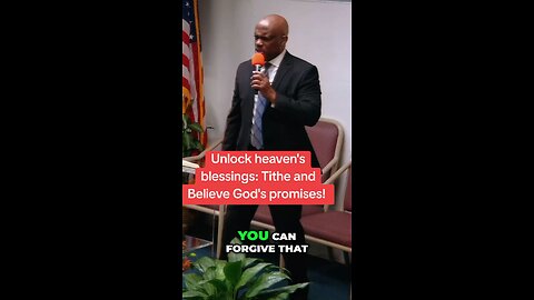 Unlock heaven's blessings: Tithe and Believe God's promises!