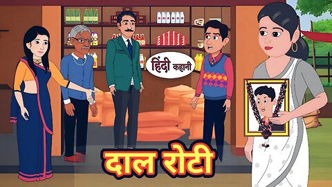 दाल रोटी Stories in Hindi Hindi Kahani Bedtime Stories Comedy Fairy Tales story