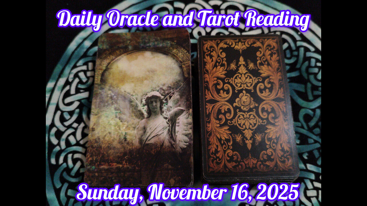 Daily Oracle and Tarot Reading: Sunday, November 16, 2025