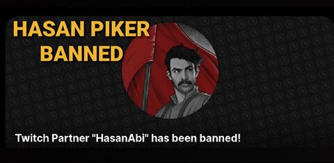 BREAKING Hasan Piker Banned From Twitch