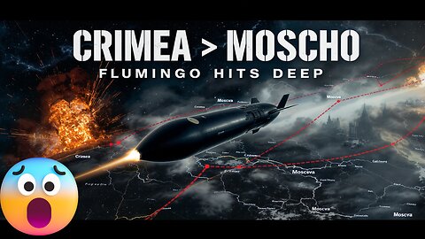 From Crimea to Moscow — Ukraine’s “Flamingo” Strikes Deep Into Russia