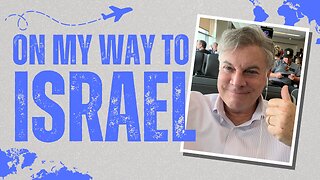 On my way to Israel. So many anti-Christ anti-Israel sprits to deal with