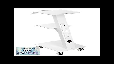 VEVOR Lab Trolley Rolling Lab Cart with Built-in Socket 3-Layer Metal Mobile Review