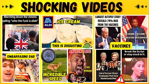 Shocking Videos! Compilation of Videos that will blow your mind