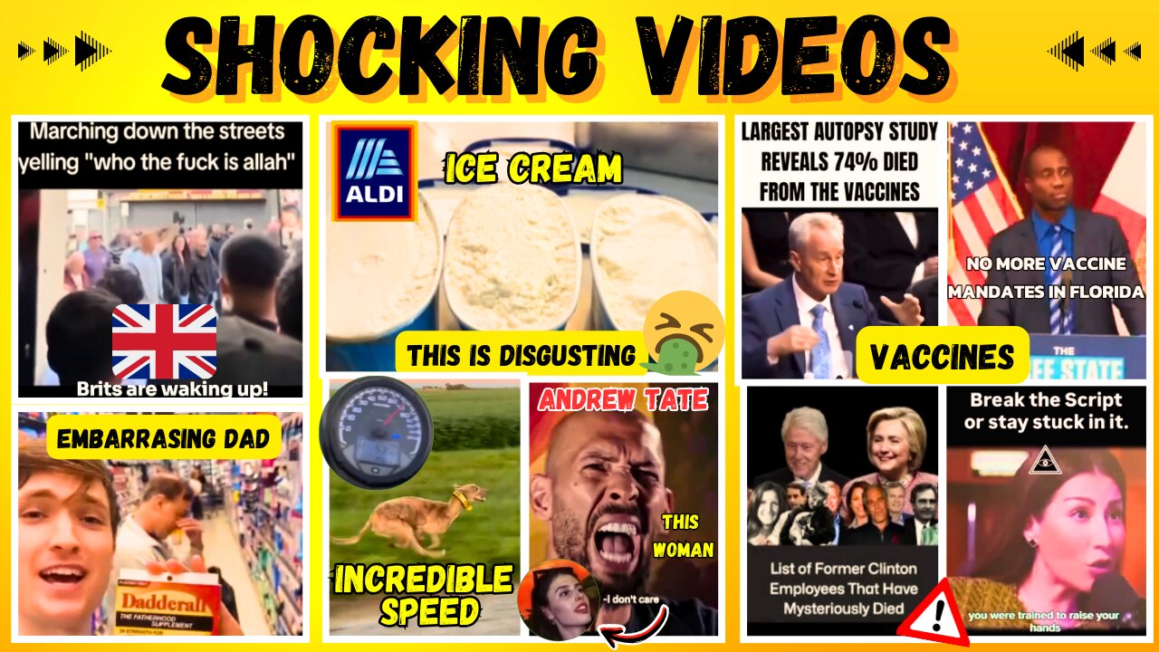 Shocking Videos! Compilation of Videos that will blow your mind