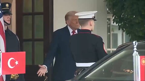 President Trump welcomes Turkey's President Recep Tayyip Erdogan to the White House