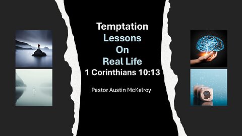 Temptation 2, Pastor Austin McKelroy, 12-10-2025