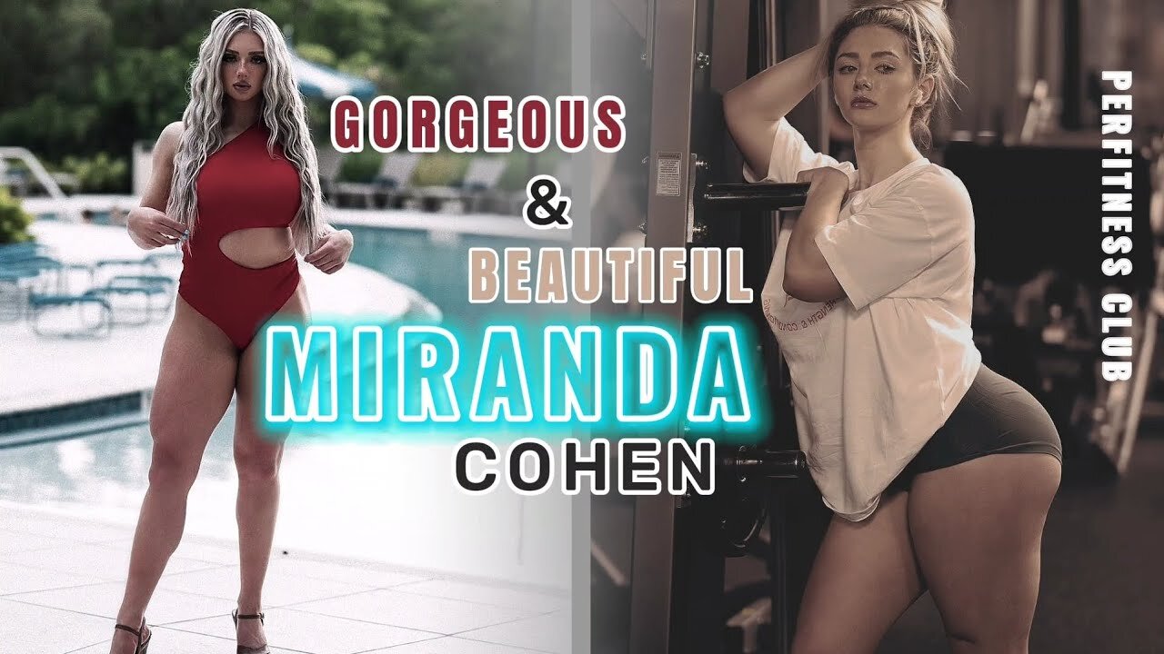 MIRANDA COHEN 🔥 Gorgeous & Beautiful Female Fitness Motivation 2026 | Ultimate Gym Energy