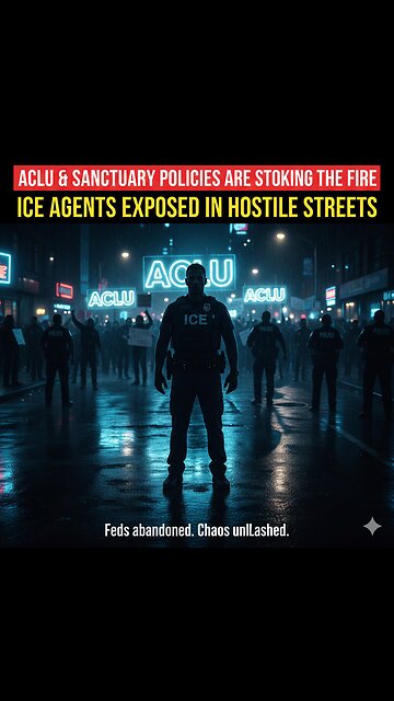 ACLU & Sanctuary Policies Are Stoking the Fire – Leaving ICE Agents Exposed in Hostile Streets