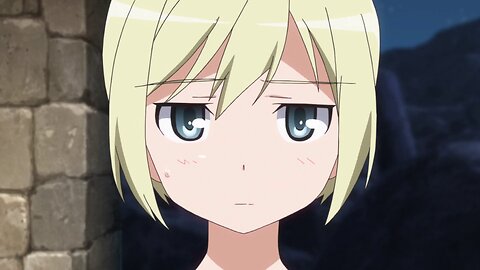 Strike Witches 2 - Shirley and Hanna competing for chest size