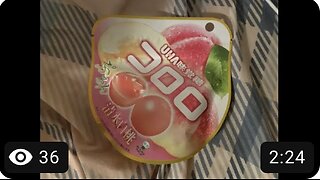 Today Am Eating UHA味覚糖OOC1分清水白桃