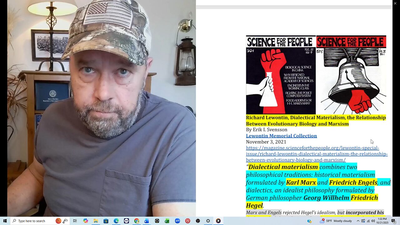 Evolutionary "Science" Is Scripted Post-Modern 'World-Socialism'