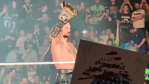 Glasgow EXPLODES for Drew McIntyre's Champion Entrance – You Have to See This!