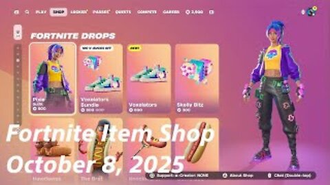 Fortnite Item Shop|October 8, 2025(*New* Voxelators & Queen Persephone Bundles)