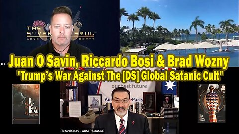 Juan O Savin, Brad Wozny & Riccardo Bosi Update Today Feb 16: "Trump’s War Against The [DS] Global Satanic Cult"