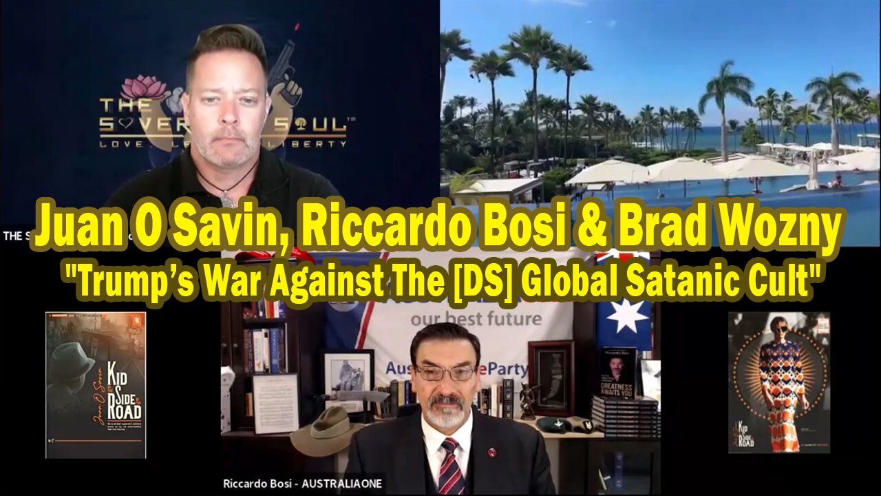 Juan O Savin, Brad Wozny & Riccardo Bosi Update Today Feb 16: "Trump’s War Against The [DS] Global Satanic Cult"